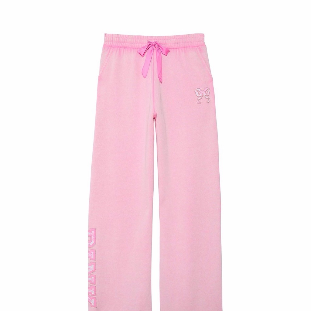 Pink Victoria's Secret Pink Wide Leg Pants